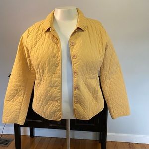 Yellow Christopher & Banks Jacket